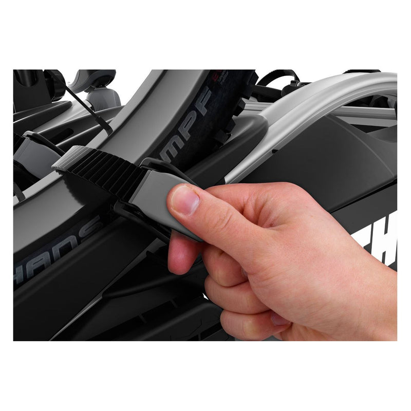 THULE 926021 VeloCompact 3 Bike Cycle Carrier Tow Bar Mounted Bike Rack Thule - Bars 4 Cars
