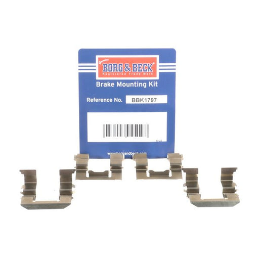 Borg & Beck Brake Pad Accessory Fitting Kit Front BBK1797