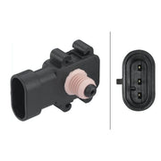 Hella MAP Sensor (Manifold Air Pressure) fits Opel Combo Box Body 2001 on 1.7