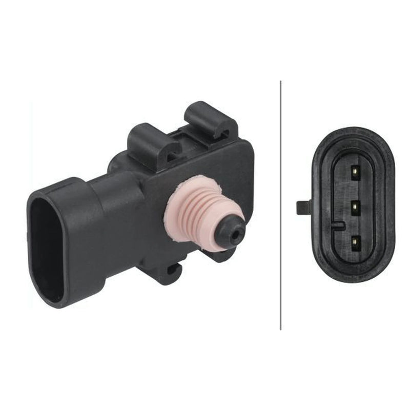 Hella MAP Sensor (Manifold Air Pressure) fits Opel Combo Box Body 2001 on 1.7