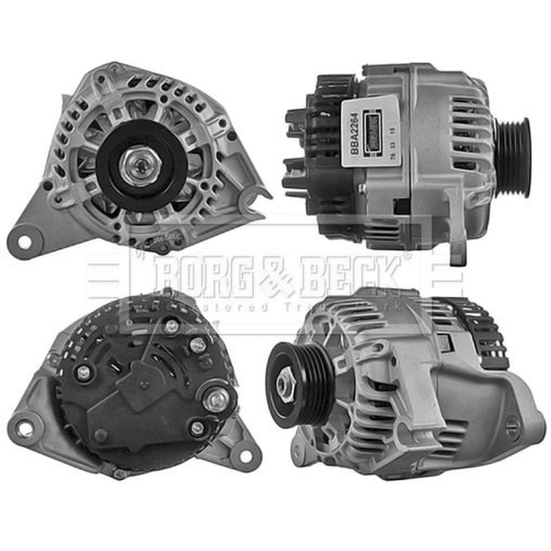 Borg & Beck Car Alternator 12V Right Front fits Citroën Ax 1994-1997