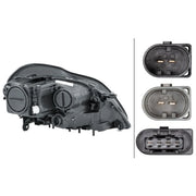 Hella Headlight Headlamp H7/H7 Left fits Mercedes-Benz Gl-Class 2006-2012