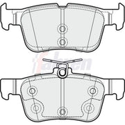 Fahren Rear Brake Pad Set FBP3739
