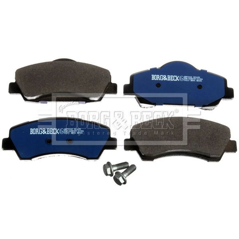 Borg & Beck Front & Rear Brake Discs & Pads fits Peugeot 308 II 2013-2021
