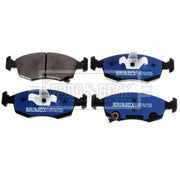Borg & Beck Front Brake Vented Discs & Pads fits Fiat Panda 2012 on 1.2