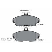 Textar Front Brake Pad Set 2124501