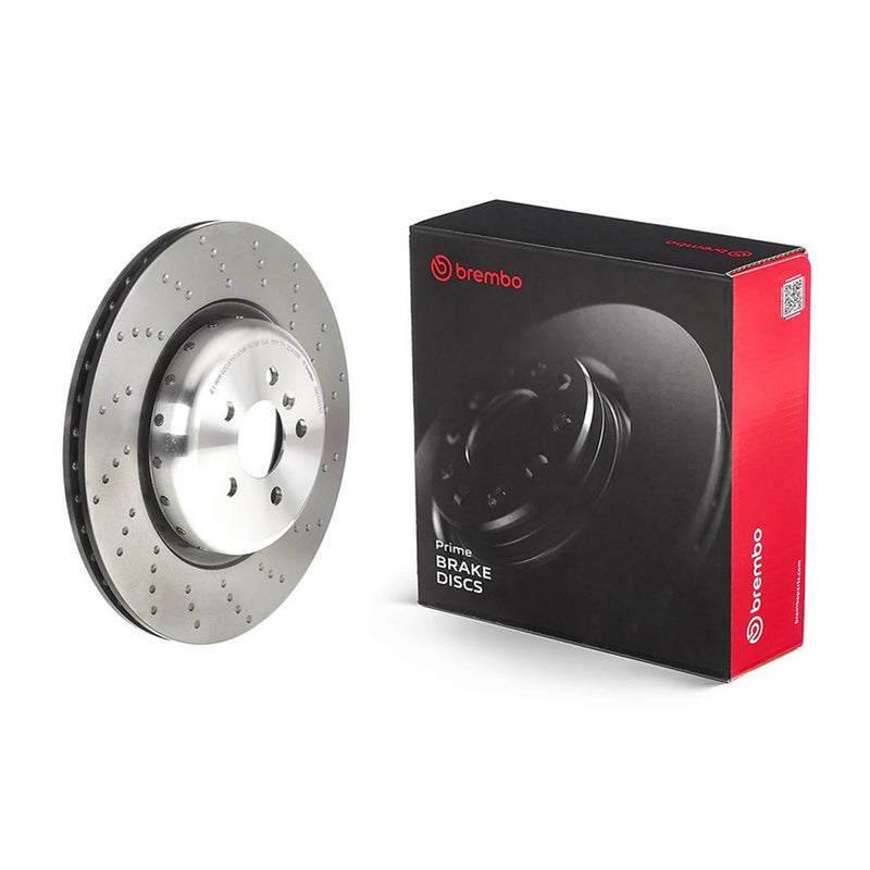 Brembo 2 x Rear Aluminium Brake Disc Hub Brake Discs 09.D901.33