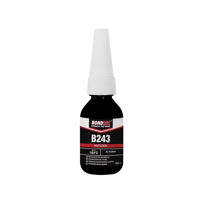Bondloc B243 Nutlock Medium Strength Threadlocker 10ml Bondloc - Town Tools