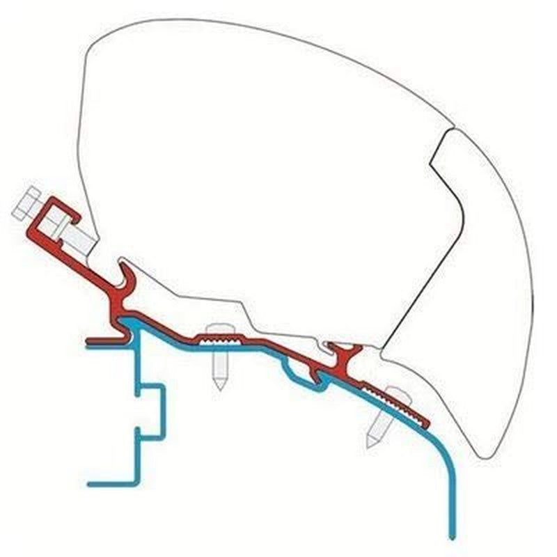Fiamma F80/F65 Adapter Kit Elddis 400Cm 98655-630 Fiamma - NN4 Online