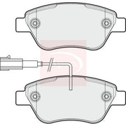 Apec Front Brake Pad Set PAD2001