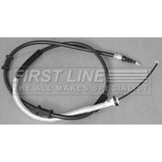 First Line Handbrake Cable Left Rear fits Abarth Grande Punto 2007-2010 1.4