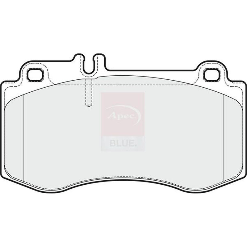 Apec Front Brake Pad Set fits Mercedes-Benz Cls 2011-2017