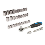 Silverline Compact Socket Set 39pce 39pce Silverline - Dynamic Drive