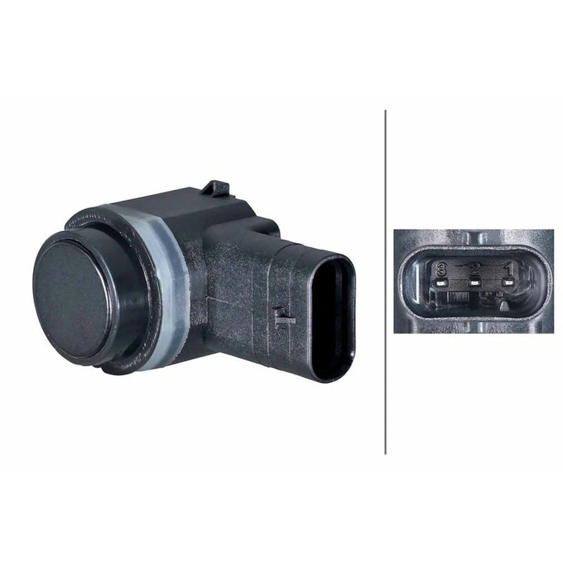 Hella Parking Sensor (PDC) Rear fits Ford Mondeo IV Turnier 2007-2015