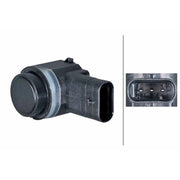Hella Parking Sensor (PDC) Rear 6PX 358 270-881
