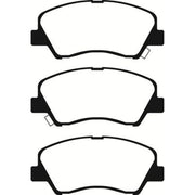 Abtex Front Brake Vented Discs & Pads fits Kia Rio IV 2017 on 1.4 1.6