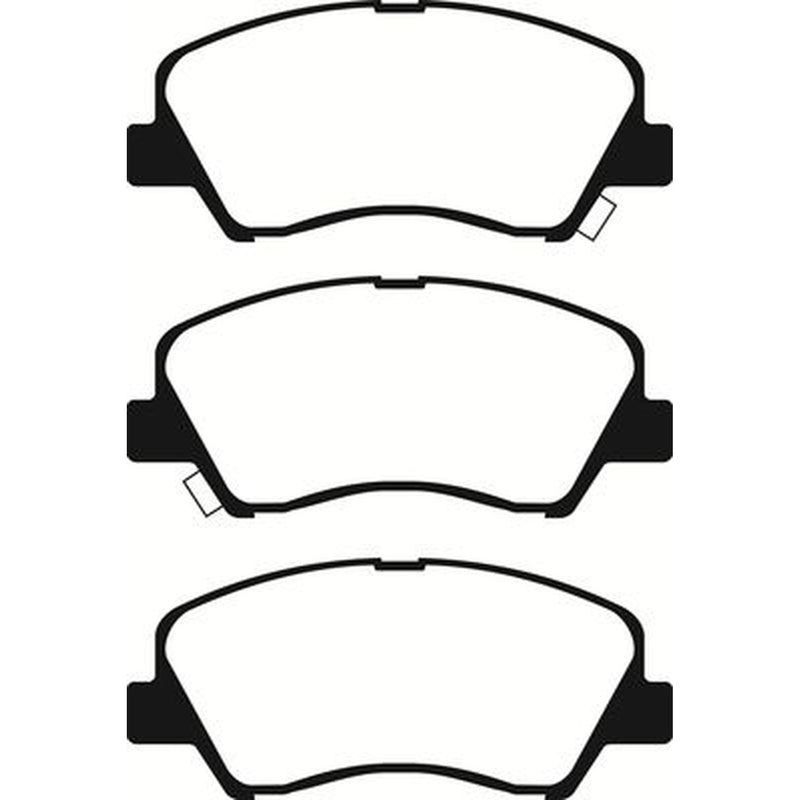 Abtex Front & Rear Brake Discs & Pads fits Kia Rio IV 2017 on 1.4 1.6