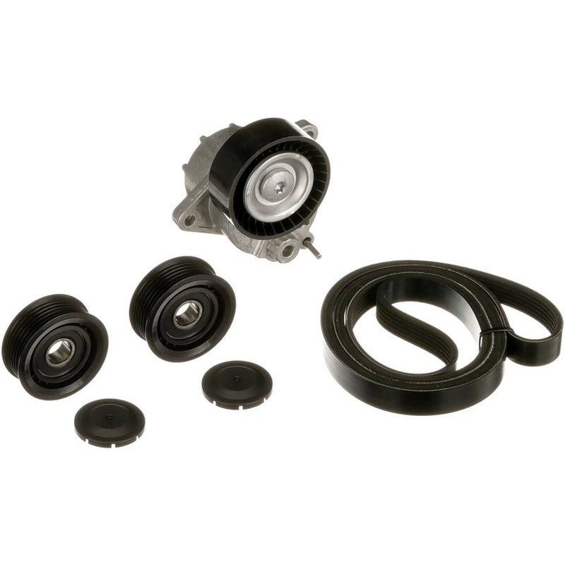 Gates V-Ribbed Belt Set fits Mercedes-Benz C-Class 2000-2009