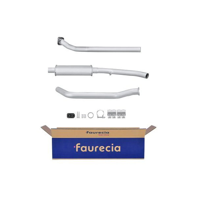 Hella Front Silencer Front fits Peugeot 306 1994-2001 1.4 1.6