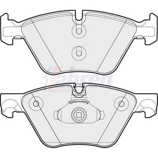 Fahren Front Brake Pad Set FBP3349