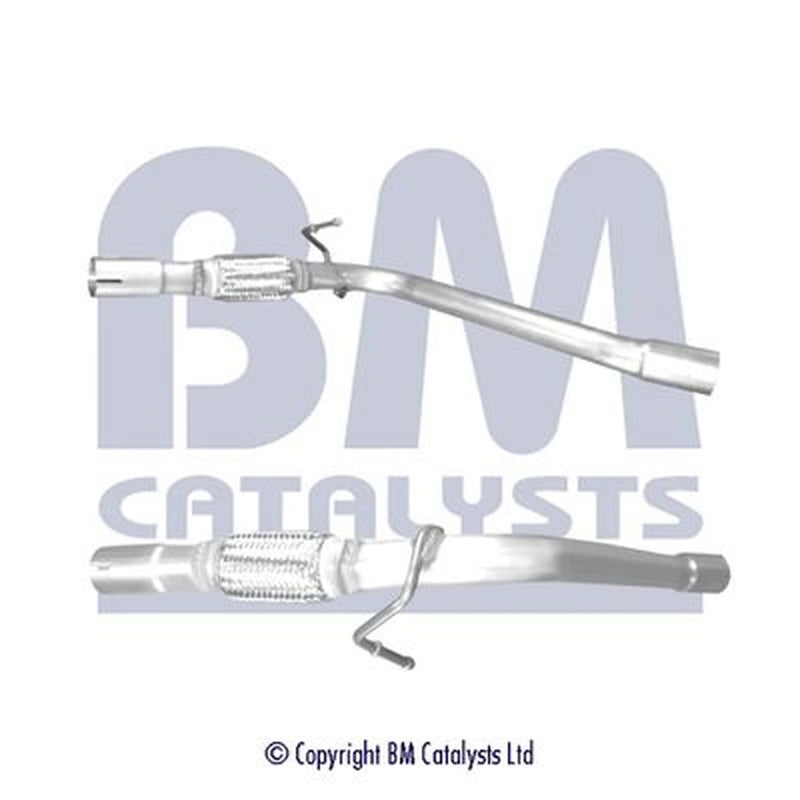 BM Catalysts Exhaust Pipe OD fits Fiat Multipla 2001-2005 1.6