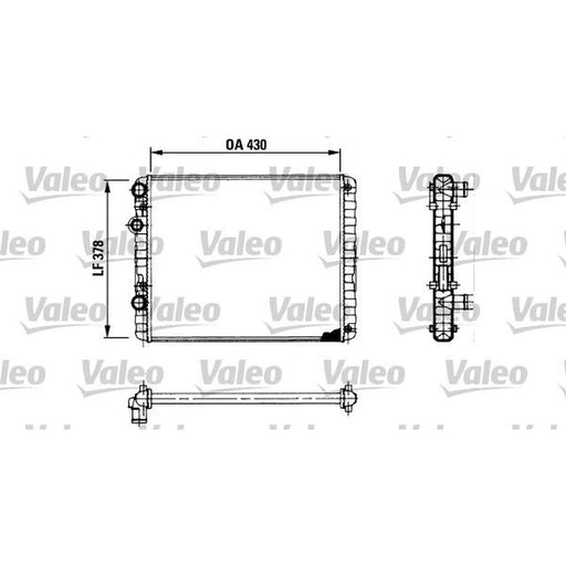 Valeo Engine Radiator 730956