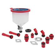 Sealey Non-Spill Automotive Coolant Filling Set 15pc VS0045 Sealey - Dynamic Drive