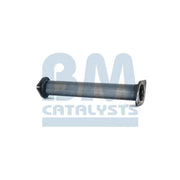 BM Catalysts Exhaust Pipe OD fits Nissan Navara NP300 2009 on 2.5