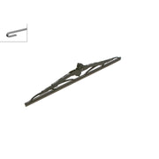 Bosch Front & Rear Super Plus Wiper Blade Set fits Kia Picanto I 2004-2011