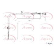 Apec Clutch Control Cable Pull fits Kia Rio I 2000-2005 1.3 1.5