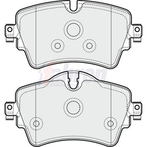 Fahren Front Brake Pad Set FBP3759