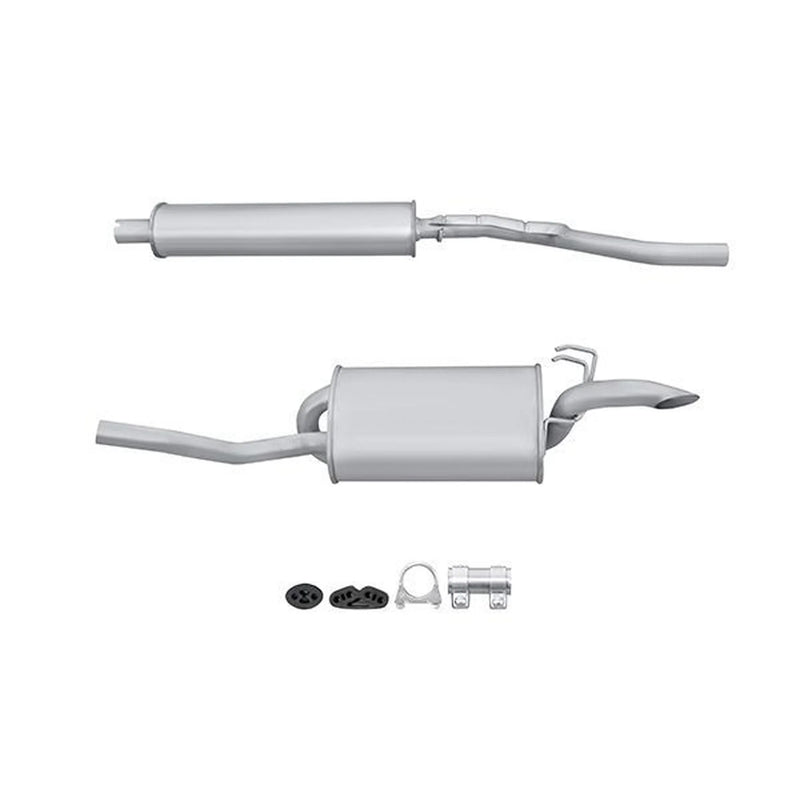 Hella End Silencer Rear fits Fiat Punto 1993-1999 1.2