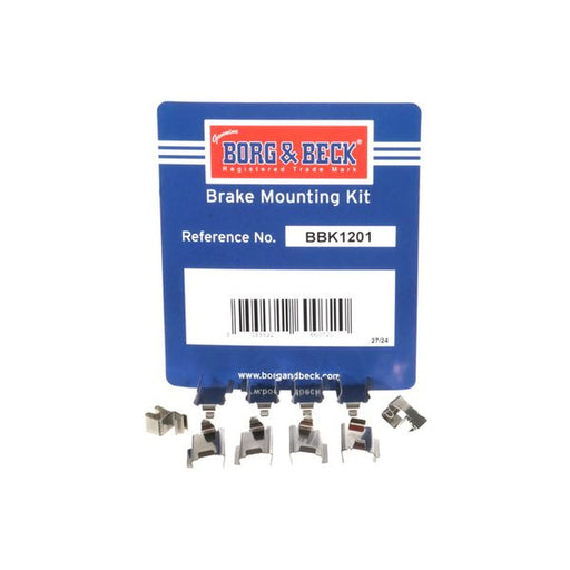 Borg & Beck Brake Pad Accessory Fitting Kit Front BBK1201