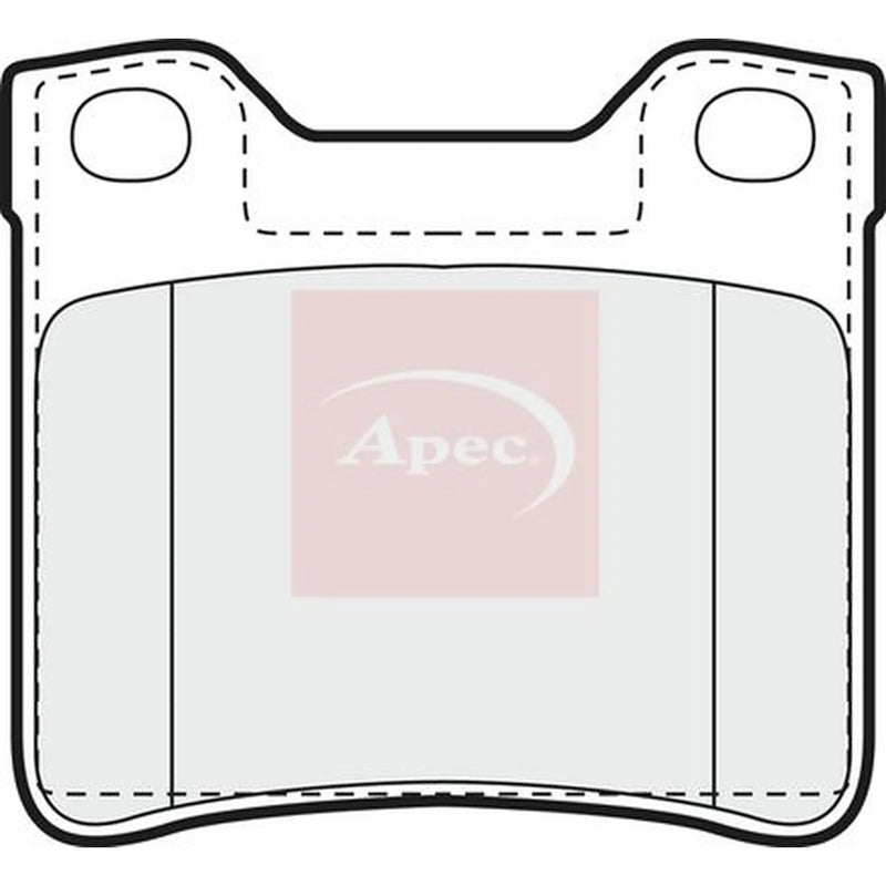 Apec Rear Brake Pad Set PAD906