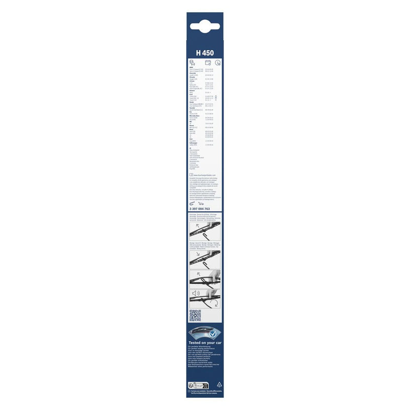 Bosch Conventional Wiper Blade 450mm — H450 fits Alfa Romeo 33 1990-1994