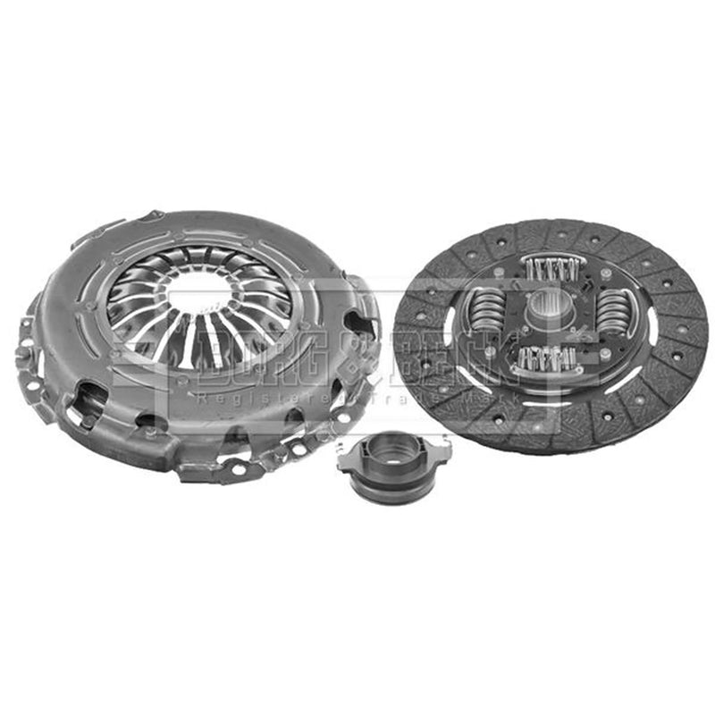 Borg & Beck Clutch Kit Set 3pc 242mm HK2068