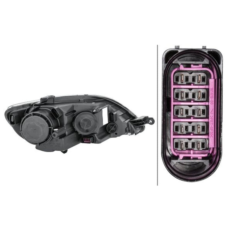Hella Headlight Headlamp H7/H7 Left fits VW Golf Plus 2009-2014 1.6 2.0
