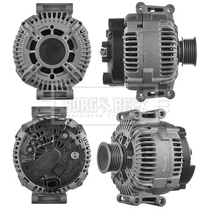 Borg & Beck Car Alternator 12V fits Audi A6 C6 2005-2011 2.0 2.8