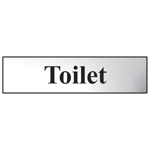 Scan Toilet - Polished Chrome Effect 200 x 50mm Scan - Dynamic Drive