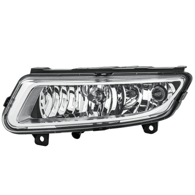 Hella Front Left Fog Light P21W fits VW Polo V 2009-2022 1.0 1.2 1.4 1.6 1.8 2.0