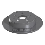 Juratek 2 x Solid Brake Discs fits Toyota Verso 2009-2018 1.6 1.8 2.0 2.2