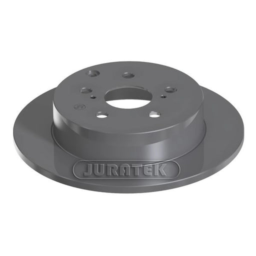 Juratek 2 x Solid Brake Discs fits Toyota Verso 2009-2018 1.6 1.8 2.0 2.2