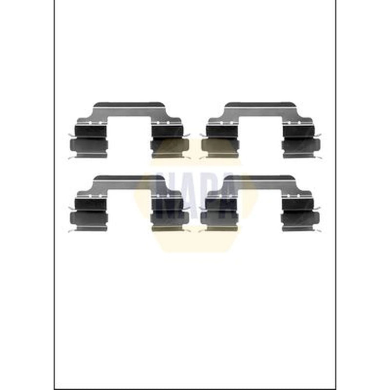 NAPA Brake Pad Accessory Fitting Kit Front fits BMW 1 2004-2013