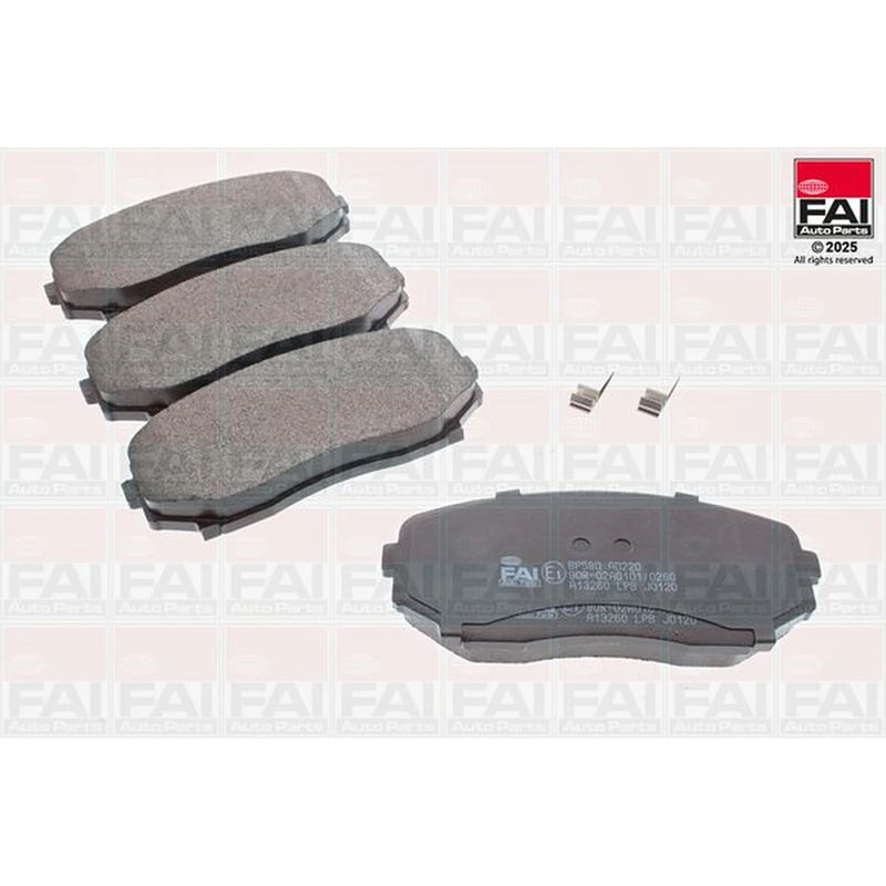 FAI Front Brake Pad Set fits Mazda CX-5 2017-2024 2.2 2.5