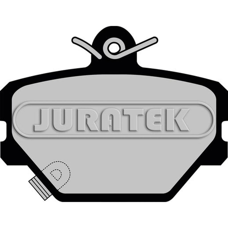 Juratek Front Brake Pad Set fits Smart City-Coupe 1998-2004