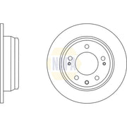 NAPA Front & Rear Brake Discs & Pads fits Kia Pro Cee'D 2008-2013 1.4 1.6 2.0