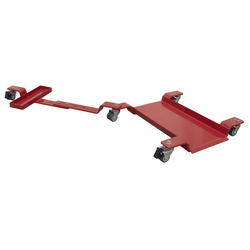Sealey Motorcycle Dolly Rear Wheel Side Stand Type MS0630 Sealey - Dynamic Drive