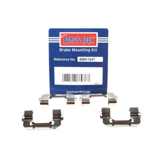 Borg & Beck Brake Pad Accessory Fitting Kit Front BBK1547