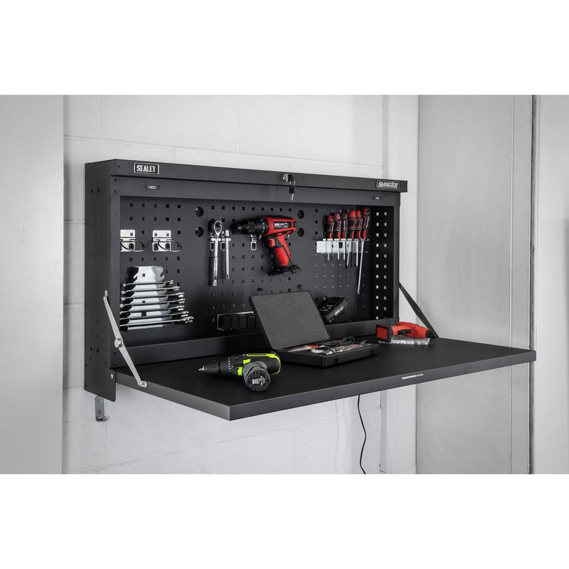 Superline Pro Superline PRO Wall Mounting Foldable Workbench 1100mm APWMW02 Superline Pro - Dynamic Drive