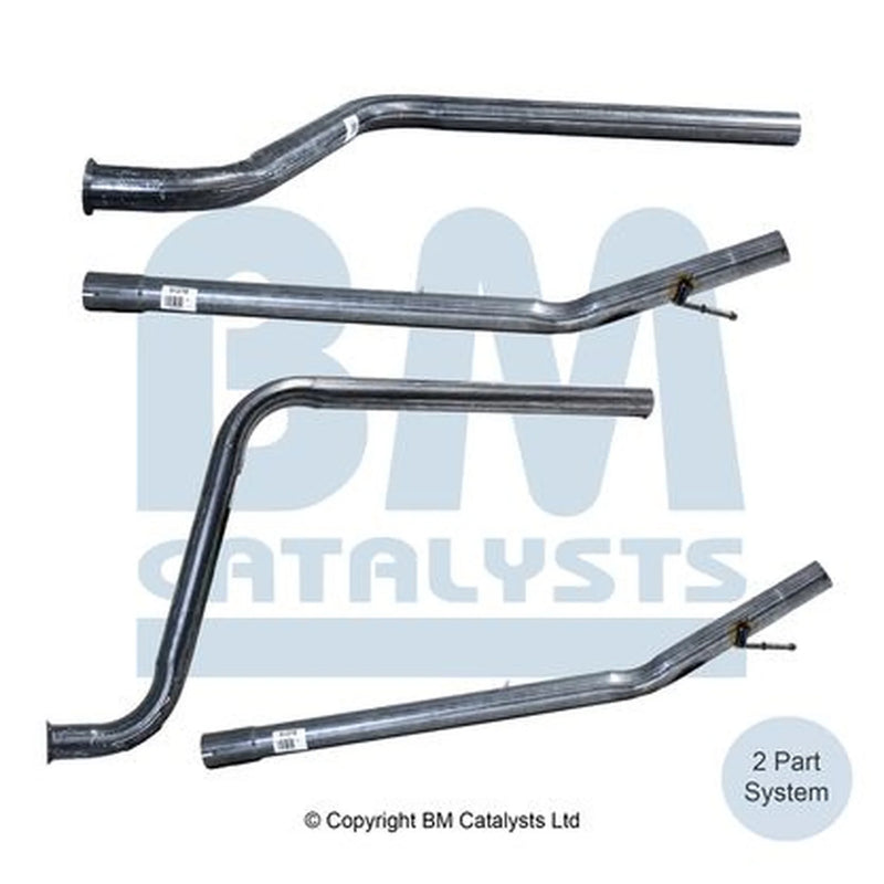 BM Catalysts Exhaust Pipe OD fits Nissan Primastar 2001-2002 1.9